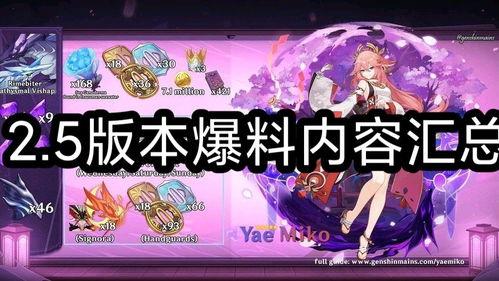 原神爆料道具大全最新,道具大全全新揭秘，探索神秘装备背后的故事